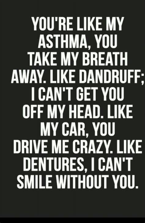 Pin on Cheesy Pickup Lines | You drive me crazy, Pick up lines cheesy, Take my breath