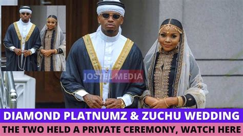 Diamond Platnumz and Zuchu Wedding Ceremony, They Held a Private ...