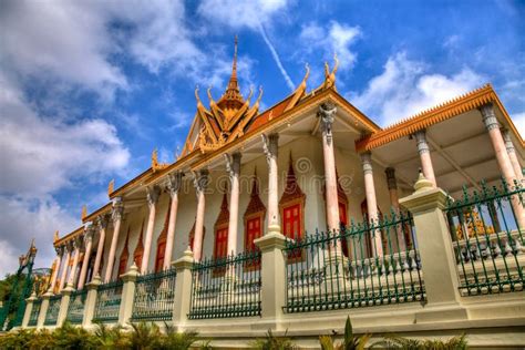 Throne Hall - Royal Palace - Cambodia (hdr) Stock Photo - Image of penh, kingdom: 9503634