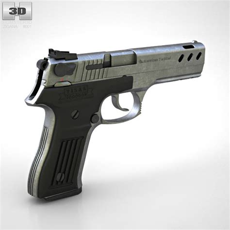 TiSAS Zigana Sport 3D model - Weapon on Hum3D