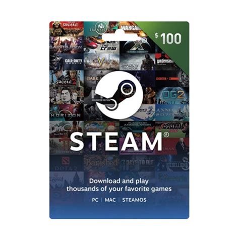 Steam Gift Card – $100 – Generations The Game Shop