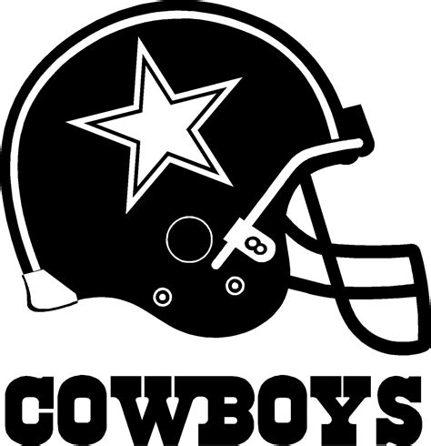 DALLAS COWBOYS HELMET VINYL DECAL STICKER 6" TALL