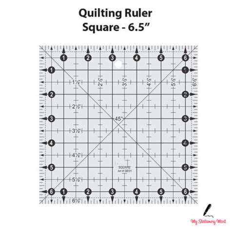 Quilting Ruler Quilters Craft Patchwork Square Rectangle Ruler Various ...