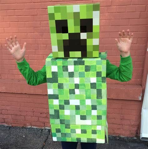 Minecraft creeper costume – Artofit