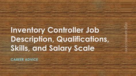 Inventory Controller Job Description, Skills, and Salary