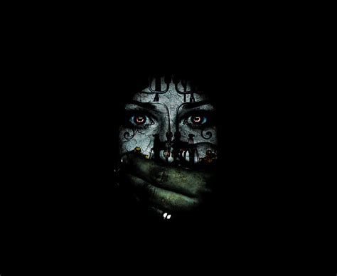 HD wallpaper: 1766x1448 px creepy Dark eyes face Gothic horror mood ...