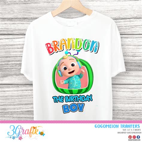 Cocomelon birthday shirt Family | Cocomelon Birthday party