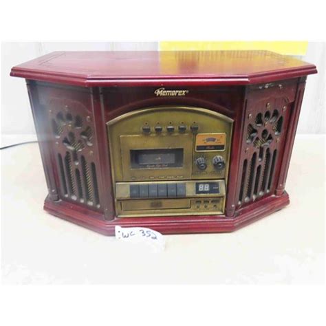 Memorex Radio / AM FM, Record Player, CD Player, Cassette, Modern with ...