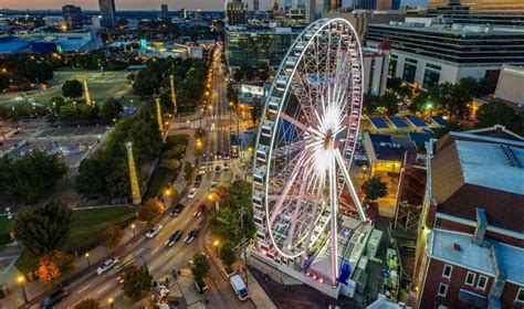 SkyView, Atlanta’s 20-Story Ferris Wheel, Is Getting a Bar | What Now ...