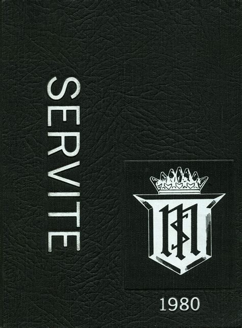 1980 yearbook from Servite High School from Anaheim, California