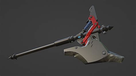 Overwatch - Junker Queen - Axe 3D model 3D printable | CGTrader