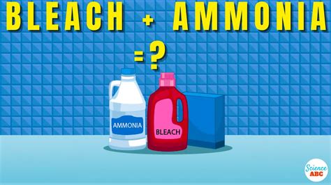 Here's Why You Should NEVER Mix Bleach and Ammonia - YouTube