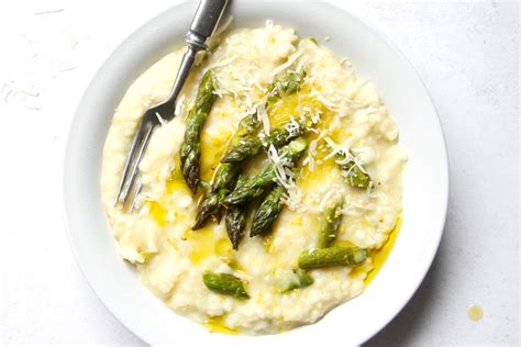 Asparagus Risotto (easy but fancy) - Carbgirl