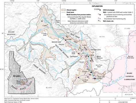 Big Lost River Idaho Map - Fancie Shandeigh