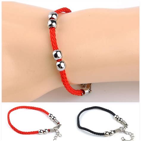 Buy Unisex Four Beads String Rope Chain Bracelets at affordable prices ...