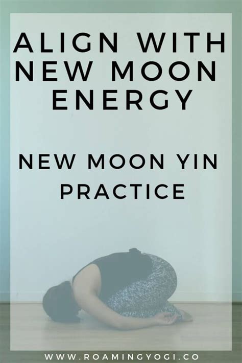 Aligning With the Energy of the New Moon | New moon, New moon rituals, Yin yoga sequence