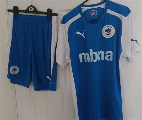 Chester FC 2015-16 Home Kit