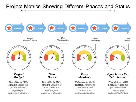 Project Metrics Showing Different Phases And Status | PowerPoint Presentation Pictures | PPT ...