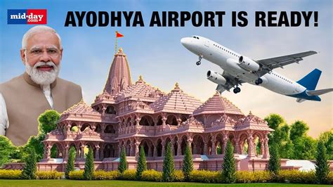 Ayodhya International Airport: Watch the magnificent Ayodhya Airport as ...