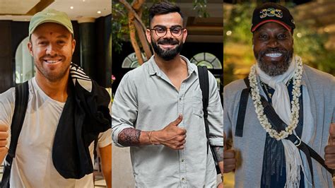 IPL 2023: Virat Kohli, AB de Villiers and Chris Gayle arrive in ...