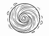 Eye Catching Hurricane Coloring Design  Page sketch template