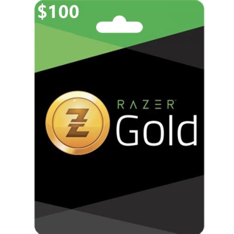 Razer Gold $100 USD Gift Card (Email Delivery) - G.S.V.C