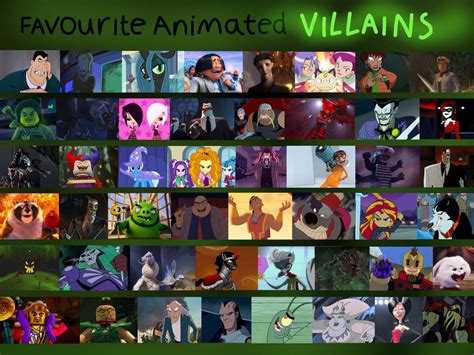 Favourite non-Disney animated villains (old) by JustSomePainter11 on ...