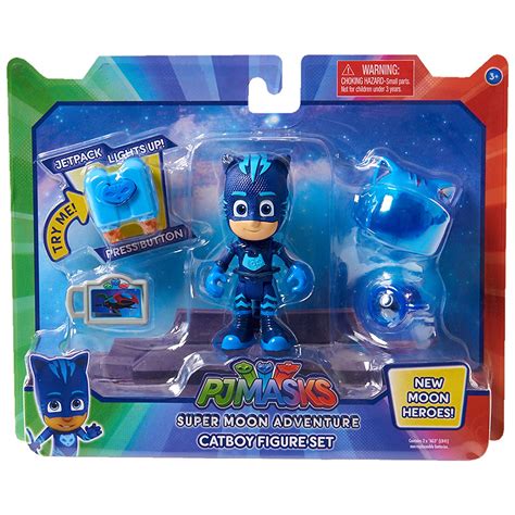 PJ MASKS SUPER MOON ADVENTURE FIGURE SET - CATBOY 104462 - Toy World Malaysia