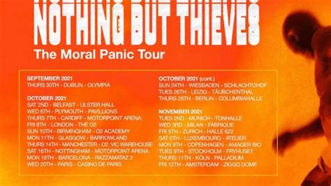 Event Nothing But Thieves - 07/10/2022 - Belfast - Ulster Hall - United ...