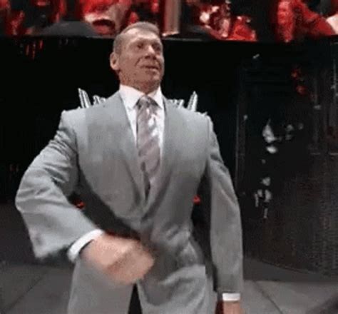 Vince Mcmahon Walk GIF - VinceMcmahon Walk Entrance - Discover & Share GIFs