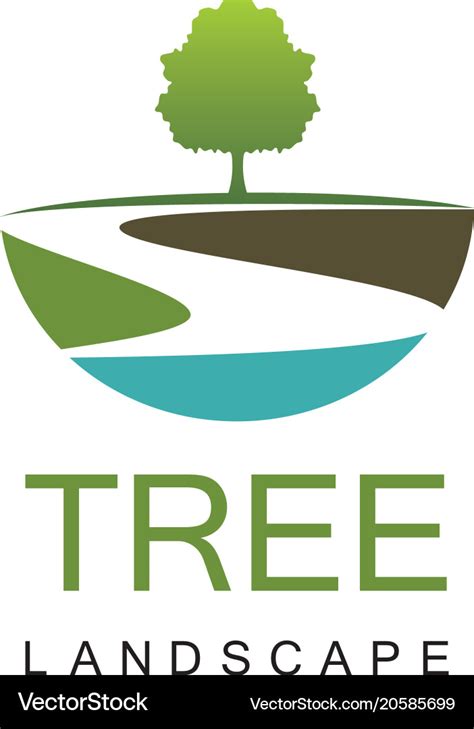 Landscaping Tree Logo