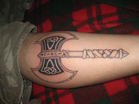 Axe Tattoo 2 by mucksoup on DeviantArt