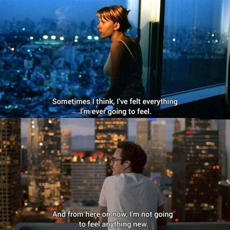 "Lost In Translation" (2003) Vs "Her" (2013) | Movie quotes, Film quotes, Movie lines