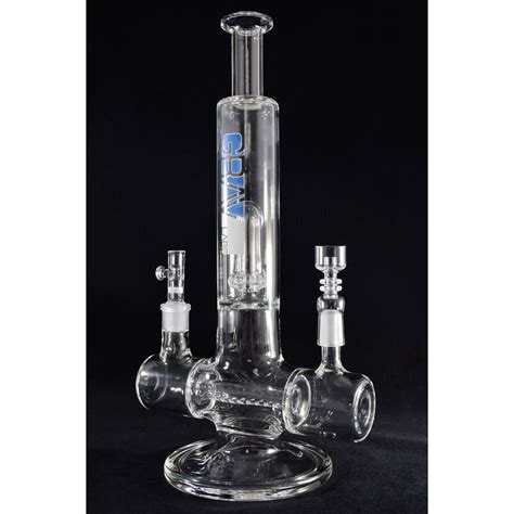 Grav Labs 13 inch Dual Function Inline Perc Water Pipe – Glass City Pipes