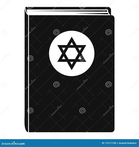 Torah Book Icon, Simple Style Stock Vector - Illustration of background ...