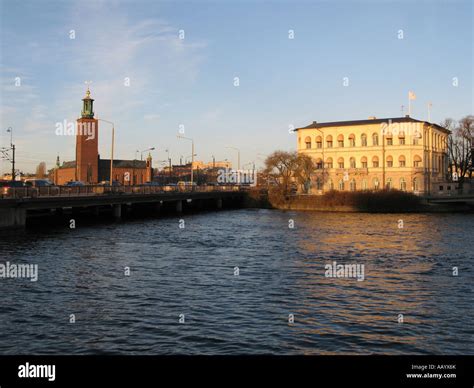 Stockholm city skyline Stock Photo - Alamy