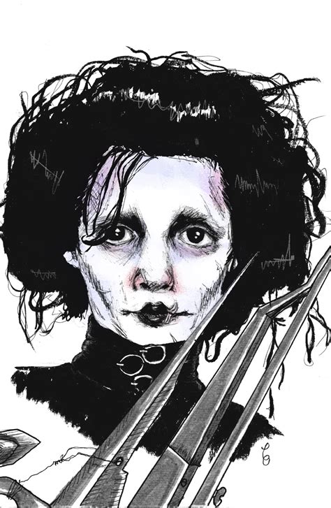 Edward Scissorhands Fanart (Inktober day 10) by osoryx on DeviantArt