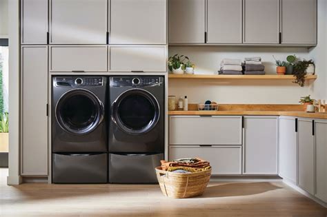 Electrolux 8.0 Cu. Ft. Stackable Electric Dryer with Steam and Balanced ...