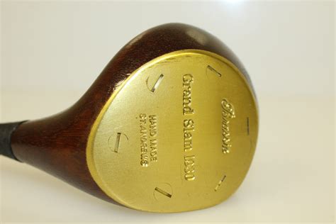 Lot Detail - Numbered Ltd. Ed. Bobby Jones "Grand Slam 1930" Hickory brassie in Mint Condition ...