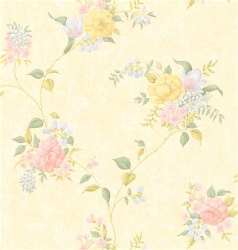 Free download Blue And Yellow Floral Wallpaper Floral yellow blue ...