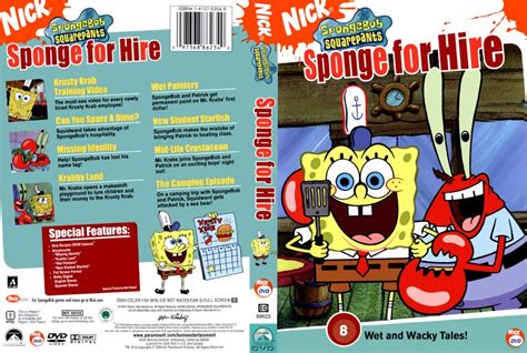 Spongebob Squarepants For Hire - TV DVD Scanned Covers - 6Spongebob ...