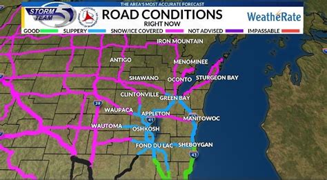 WisDOT expands road conditions map to include over 10,000 more miles of roadway | WJMN ...