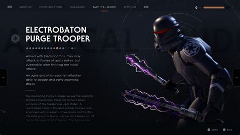 Electrobaton Purge Trooper - Star Wars: Jedi Fallen Order Guide - IGN