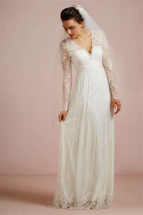 Wedding Dresses Empire Waist With Sleeves - bestweddingdresses