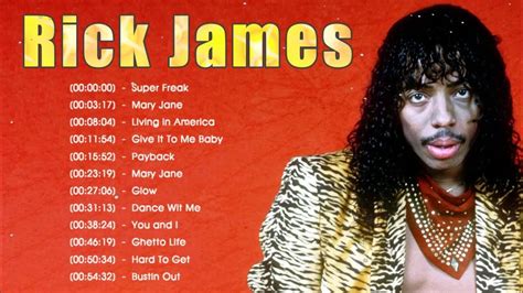 Rick James Best Songs - Rick James Greatest Hits Full Album - The Best Funk Soul Classic - YouTube