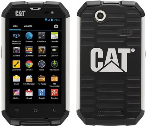 This is the CAT Ultra-Rugged and Waterproof Android Phone