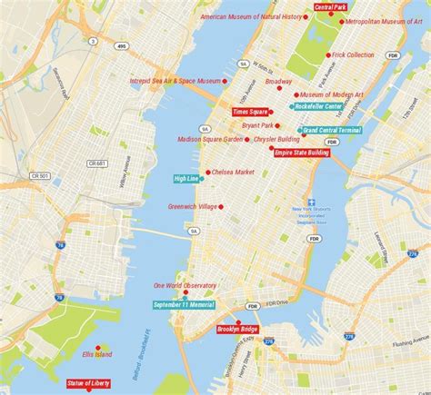 27 Top Tourist Attractions in New York City (with Map) - Touropia