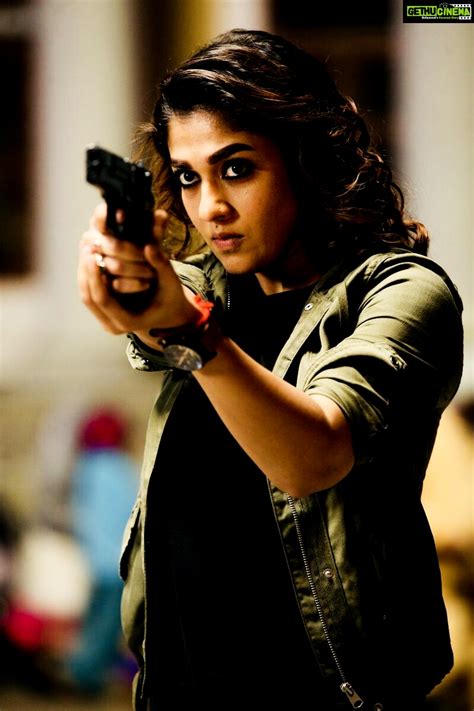 Nayanthara, Imaikkaa Nodigal, hd, gun, tamil actress - Gethu Cinema