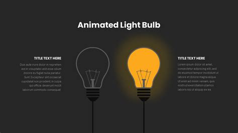 Animated Light Bulb PowerPoint Template - SlideBazaar