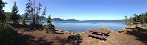 Little Crater Campground Paulina Lake in Oregon - we always WAnder.......